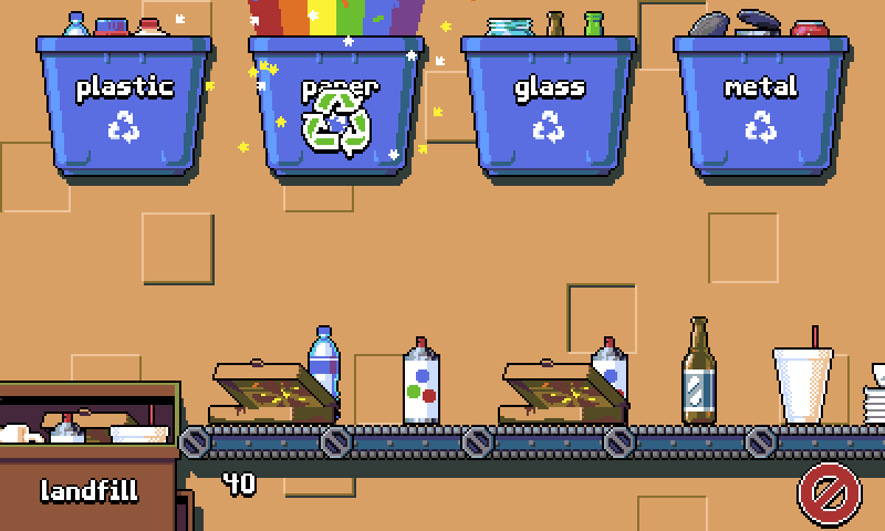 Recycle Sorter gameplay screenshot