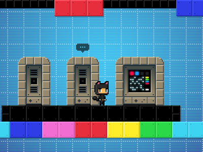 Nikki and the Robots tiles example