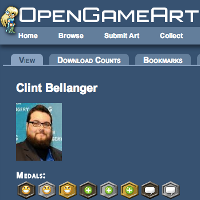 Open Game Art account thumbnail