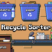 Recycle Sorter arcade gameplay screenshot
